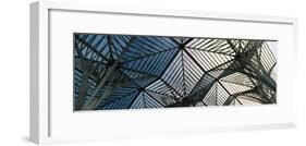 View of Ceiling of a Railroad Station, Oriente Station, Lisbon, Portugal-null-Framed Photographic Print