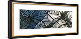 View of Ceiling of a Railroad Station, Oriente Station, Lisbon, Portugal-null-Framed Photographic Print