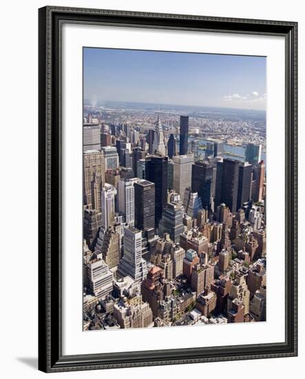 View of Central Manhattan from the Empire State Building-Tom Grill-Framed Photographic Print