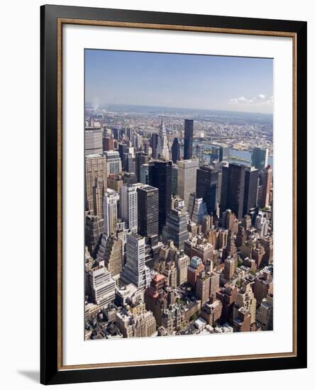 View of Central Manhattan from the Empire State Building-Tom Grill-Framed Photographic Print