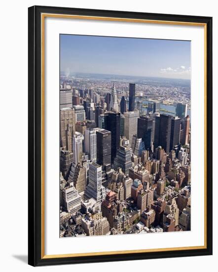View of Central Manhattan from the Empire State Building-Tom Grill-Framed Photographic Print