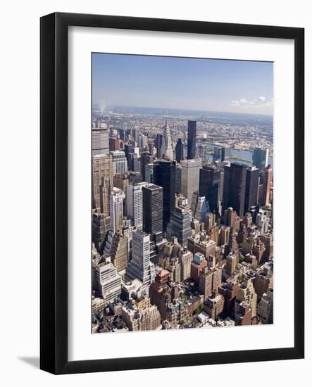 View of Central Manhattan from the Empire State Building-Tom Grill-Framed Photographic Print