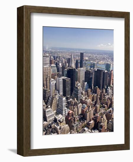 View of Central Manhattan from the Empire State Building-Tom Grill-Framed Photographic Print