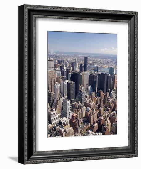 View of Central Manhattan from the Empire State Building-Tom Grill-Framed Photographic Print