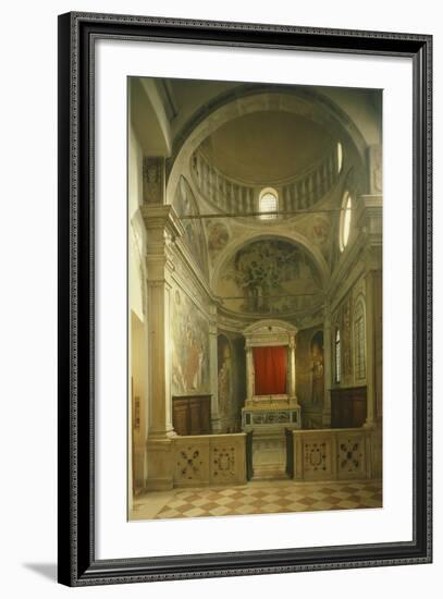 View of Chapel of Annunciation, 1520-Antonio Lombardo-Framed Giclee Print