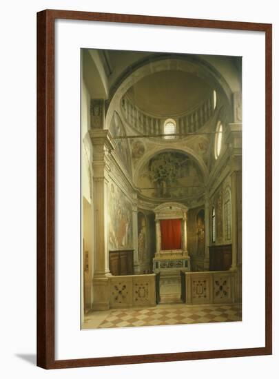 View of Chapel of Annunciation, 1520-Antonio Lombardo-Framed Giclee Print