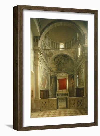 View of Chapel of Annunciation, 1520-Antonio Lombardo-Framed Giclee Print