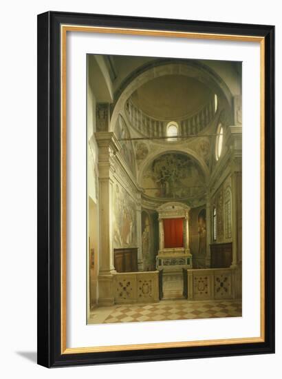 View of Chapel of Annunciation, 1520-Antonio Lombardo-Framed Giclee Print