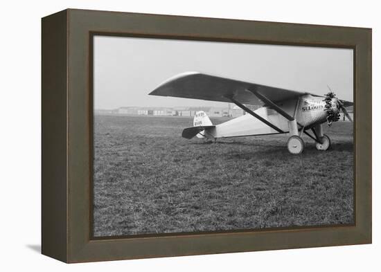 View of Charles Lindbergh's Airplane the Spirit of St. Louis-null-Framed Premier Image Canvas