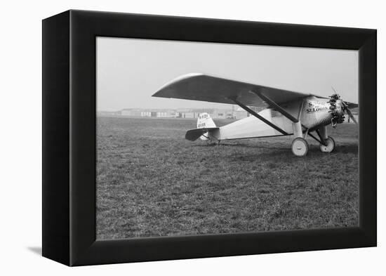 View of Charles Lindbergh's Airplane the Spirit of St. Louis-null-Framed Premier Image Canvas