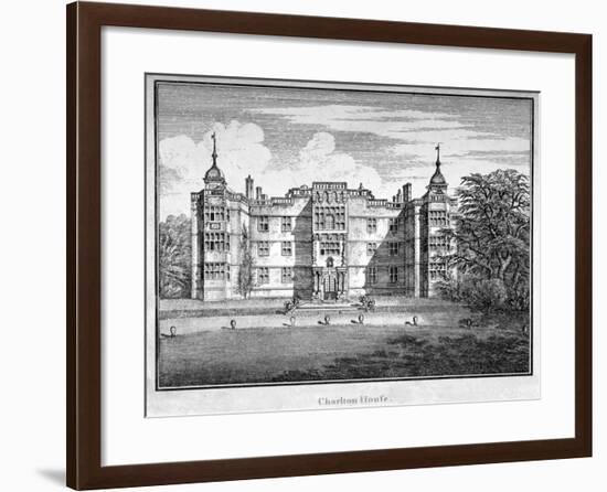 View of Charlton House, Charlton, Greenwich, London, 1796-null-Framed Giclee Print