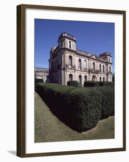 View of Chateau De Assas, 1759-1760, Assas, Languedoc-Roussillon, France-null-Framed Giclee Print