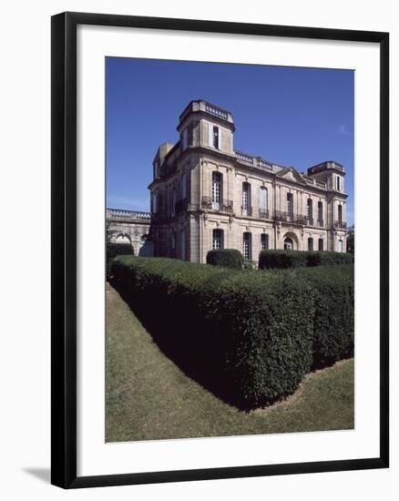 View of Chateau De Assas, 1759-1760, Assas, Languedoc-Roussillon, France-null-Framed Giclee Print