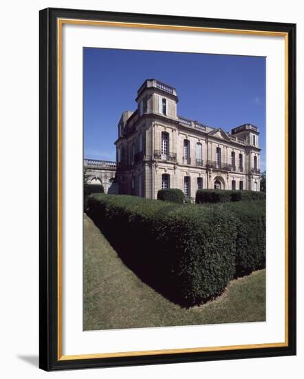 View of Chateau De Assas, 1759-1760, Assas, Languedoc-Roussillon, France-null-Framed Giclee Print