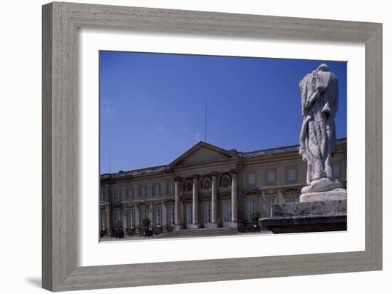 View of Chateau De Compiegne Rear Facade, Picardy, France-null-Framed Giclee Print