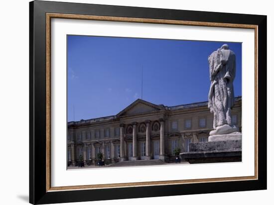 View of Chateau De Compiegne Rear Facade, Picardy, France-null-Framed Giclee Print