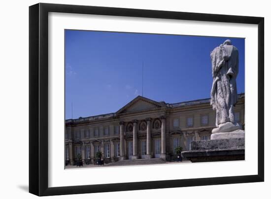 View of Chateau De Compiegne Rear Facade, Picardy, France-null-Framed Giclee Print