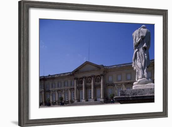 View of Chateau De Compiegne Rear Facade, Picardy, France-null-Framed Giclee Print