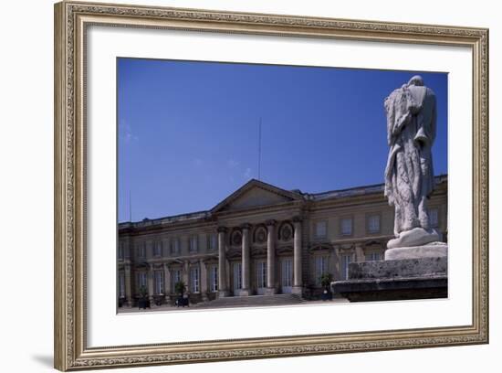 View of Chateau De Compiegne Rear Facade, Picardy, France-null-Framed Giclee Print