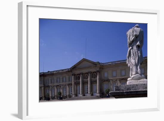 View of Chateau De Compiegne Rear Facade, Picardy, France-null-Framed Giclee Print