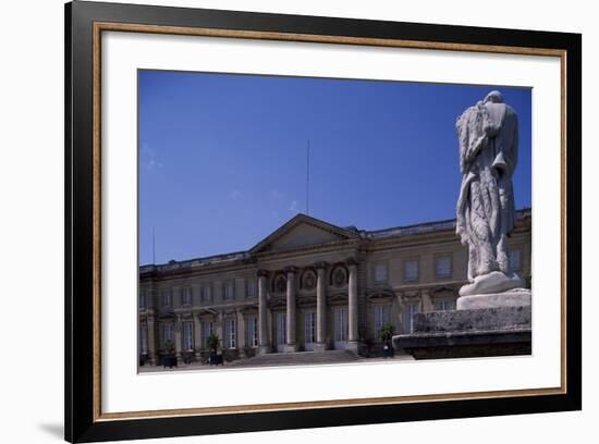 View of Chateau De Compiegne Rear Facade, Picardy, France-null-Framed Giclee Print