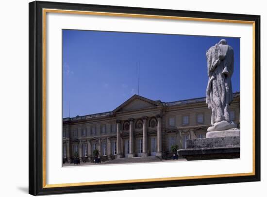 View of Chateau De Compiegne Rear Facade, Picardy, France-null-Framed Giclee Print