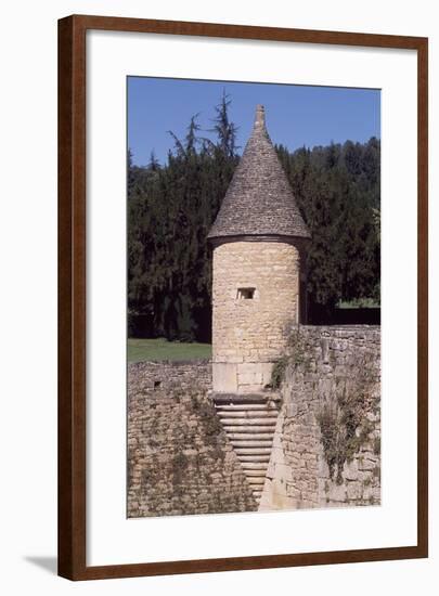View of Chateau De Losse, Thonac, Aquitaine, France, 16th-17th Century-null-Framed Giclee Print