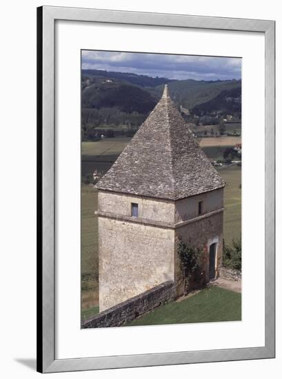 View of Chateau De Marqueyssac, Vezac, Aquitaine, France-null-Framed Giclee Print