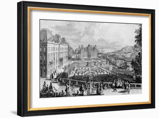 View of Chateau De Meudon-Jacques Rigaud-Framed Giclee Print