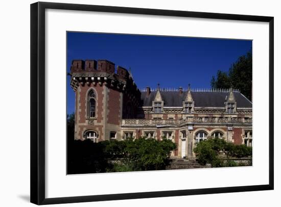 View of Chateau De Wiege-Faty, Picardy, France-null-Framed Giclee Print