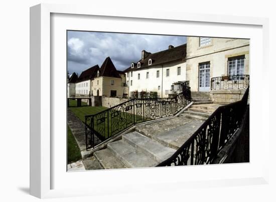 View of Chateau Gilly-Les-Citeaux, Burgundy, France, 16th Century-null-Framed Giclee Print