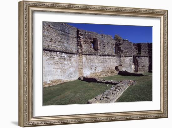 View of Chateau of Montaner, Aquitaine, France-null-Framed Giclee Print