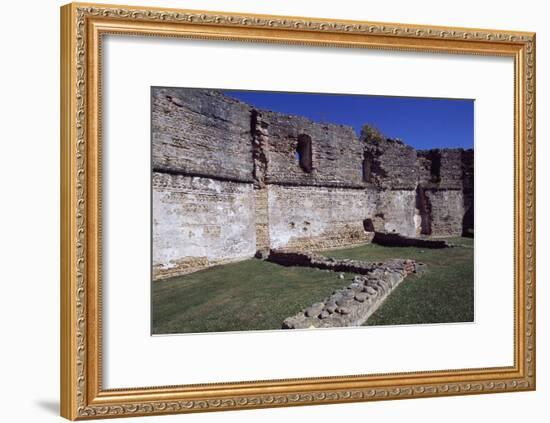 View of Chateau of Montaner, Aquitaine, France-null-Framed Giclee Print