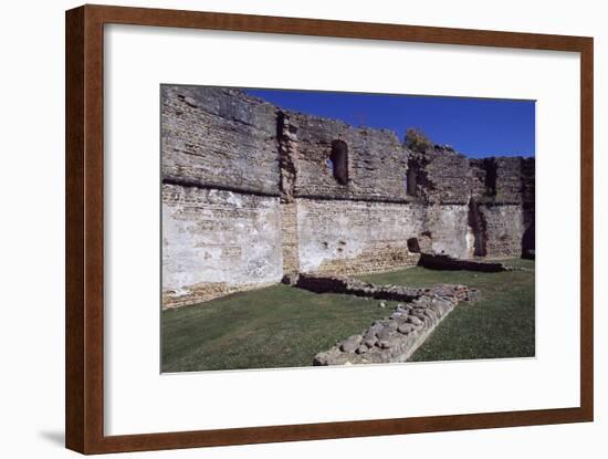 View of Chateau of Montaner, Aquitaine, France-null-Framed Giclee Print