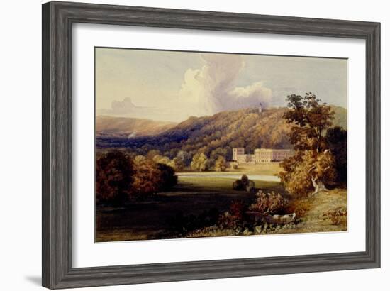 View of Chatsworth-Samuel A. Rayner-Framed Giclee Print