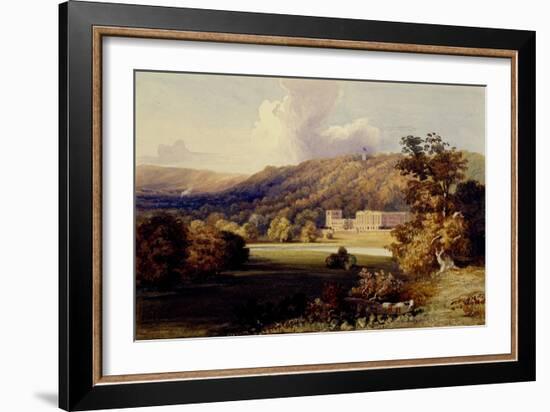 View of Chatsworth-Samuel A. Rayner-Framed Giclee Print