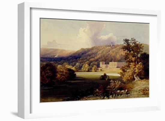 View of Chatsworth-Samuel A. Rayner-Framed Giclee Print