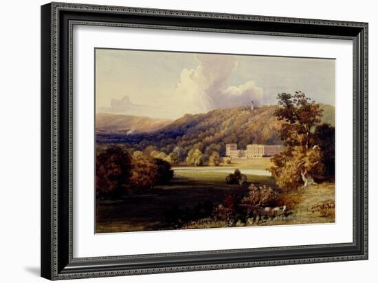 View of Chatsworth-Samuel A. Rayner-Framed Giclee Print