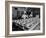 View of Chefs Preparing Food from a Story Concerning United Airlines-Carl Mydans-Framed Photographic Print