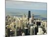 View of Chicago from the Sears Tower Sky Deck, Chicago, Illinois, USA-Robert Harding-Mounted Photographic Print