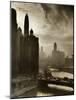 View of Chicago Sky and Skyscrapers-null-Mounted Photographic Print