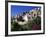 View of Church and Village on Hillside, Lumio, Near Calvi, Mediterranean, France-Ruth Tomlinson-Framed Photographic Print