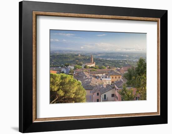 View of Church of Santa Giuliana, Perugia, Umbria, Italy-Ian Trower-Framed Photographic Print