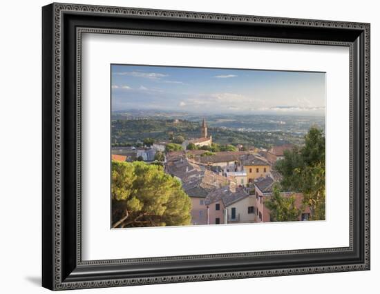 View of Church of Santa Giuliana, Perugia, Umbria, Italy-Ian Trower-Framed Photographic Print