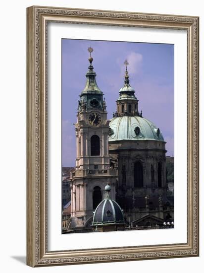 View of Church of St. Nicholas-Christoph Dientzenhofer-Framed Giclee Print