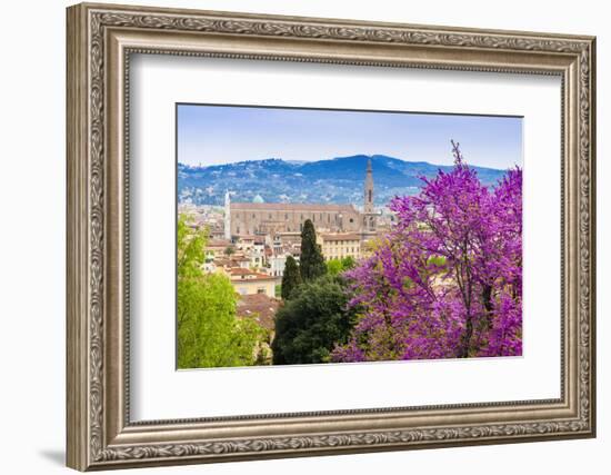 View of City Center of Florence, Firenze, UNESCO, Tuscany, Italy-Nico Tondini-Framed Photographic Print