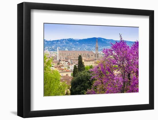 View of City Center of Florence, Firenze, UNESCO, Tuscany, Italy-Nico Tondini-Framed Photographic Print