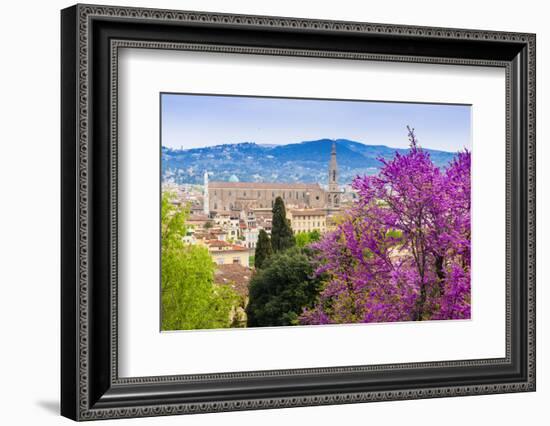 View of City Center of Florence, Firenze, UNESCO, Tuscany, Italy-Nico Tondini-Framed Photographic Print