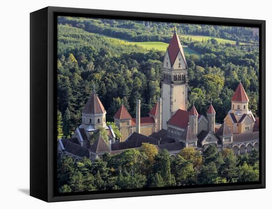 View of City from the Monument to the Battle of the Nations, 1913, Leipzig, Saxony, Germany-Ivan Vdovin-Framed Premier Image Canvas