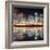 View of City Night with Blurred Bokeh-Li Ding-Framed Photographic Print